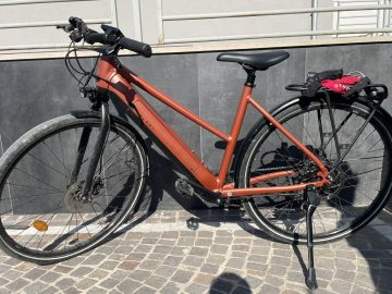 Elops LD500e Rosso Rame: Bici elettrica (Garanzia Decathlon)