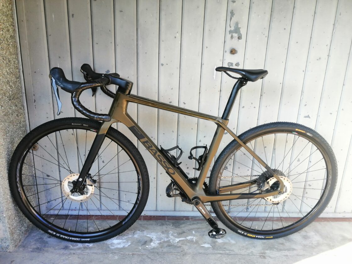 Gravel full carbon Basso palta taglia S